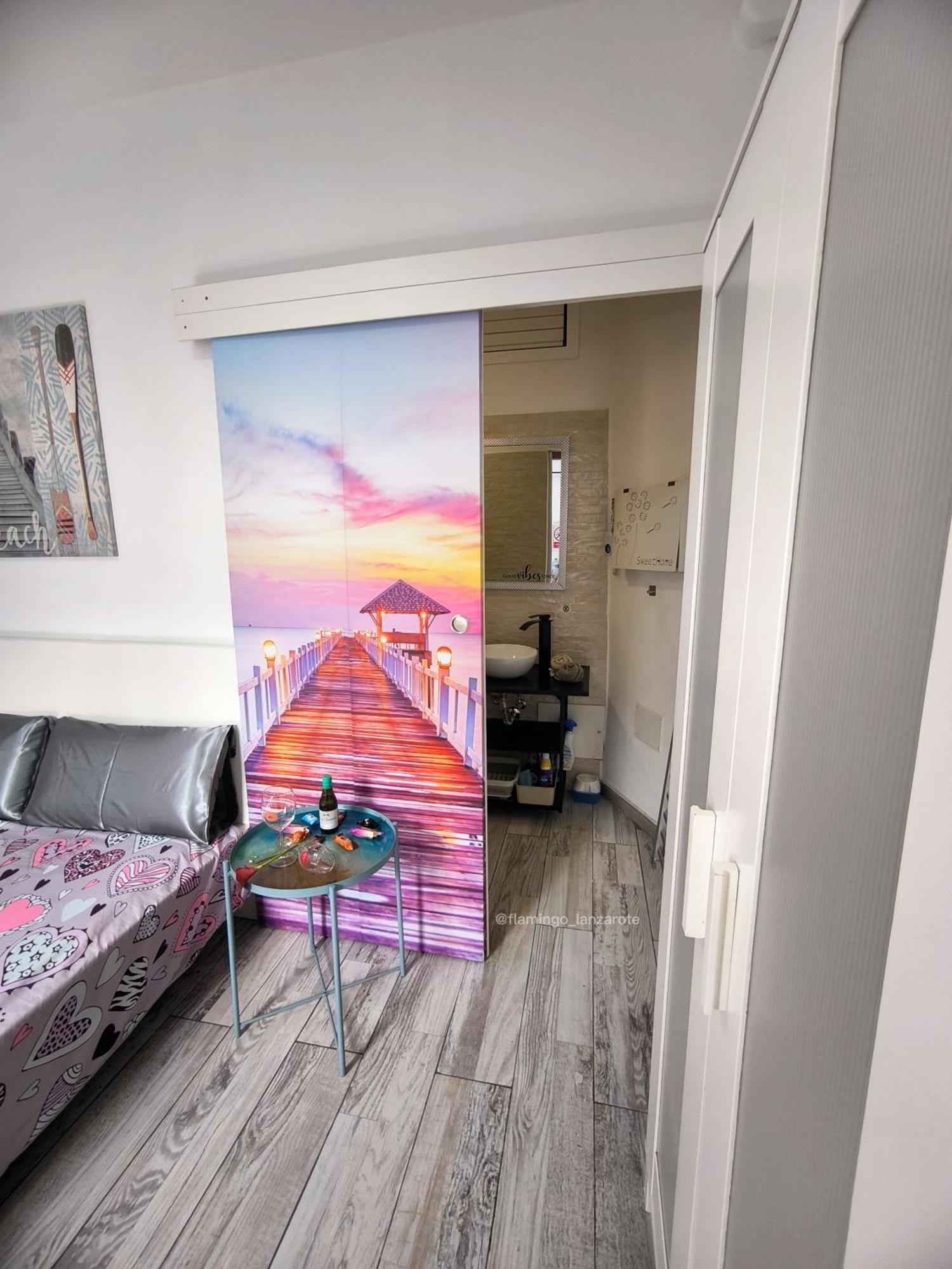 Habitacion Flamingo, Entrada Privada Y Bano Privado En Suite By Flamingo House, No Fumadores Аресифе Екстериор снимка